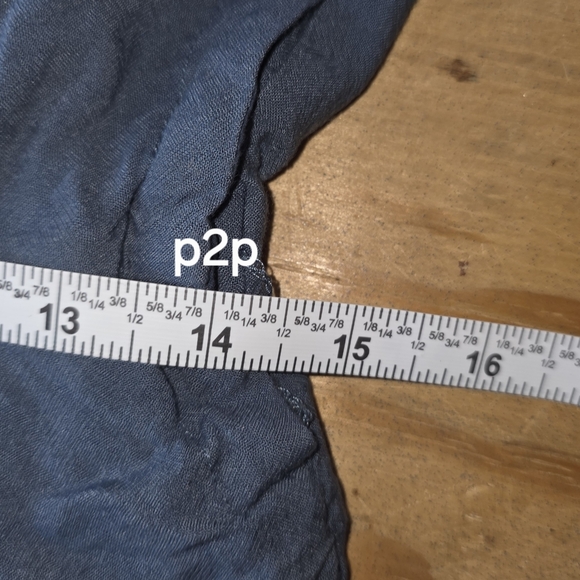 Blue Halter Romper Embroidered Detail Luluvia (SHO40) - Picture 8 of 11